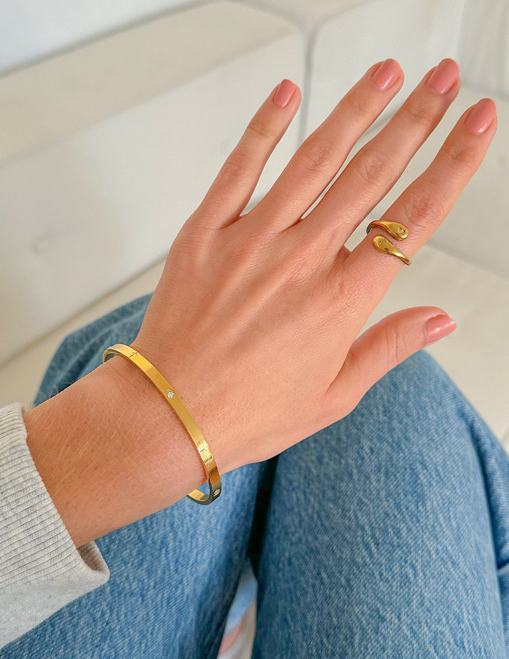 Cross Equals Love Ring