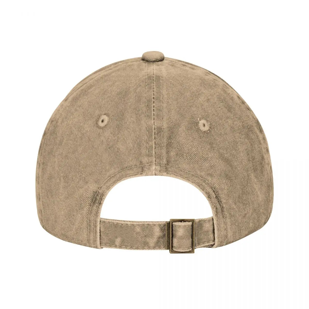 Beige baseball cap on a white background